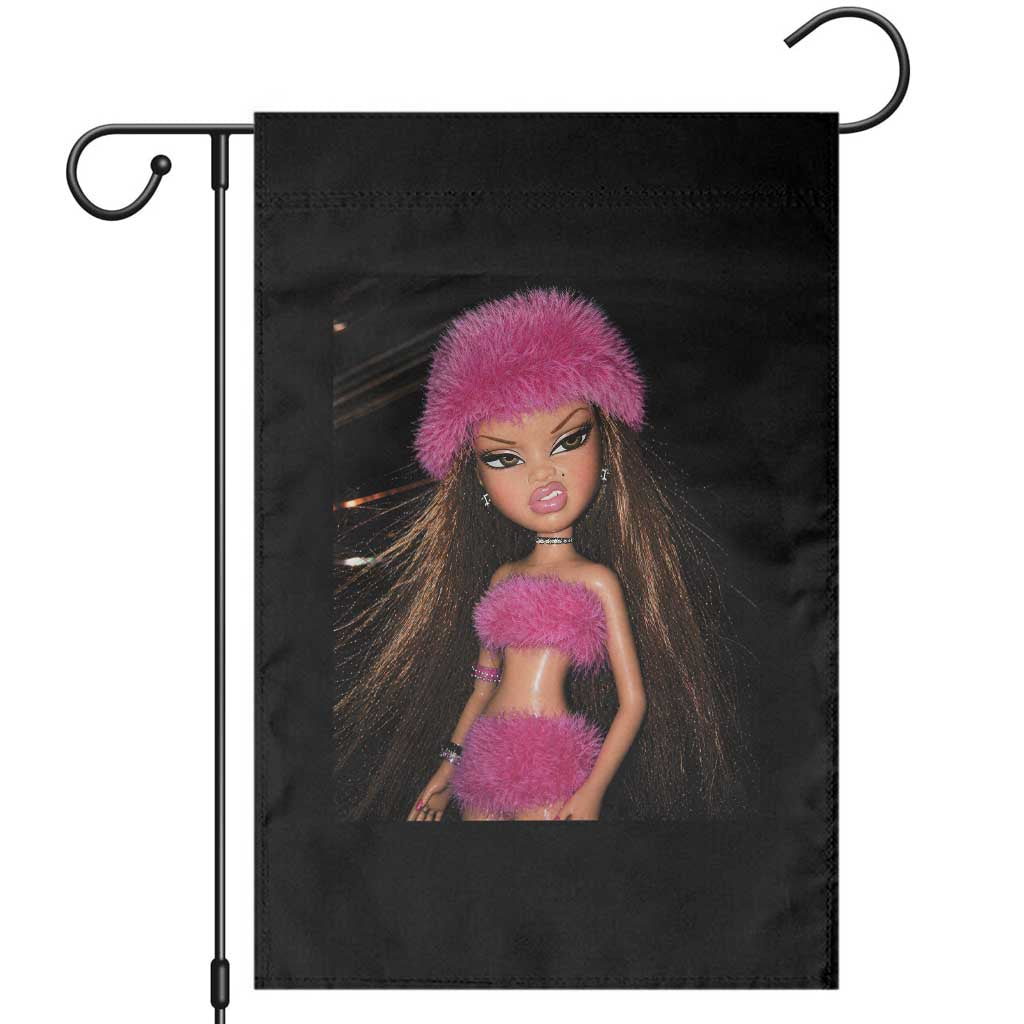 Funny Disgusting Doll Face Meme Garden Flag Expression Hilarious Sarcastic