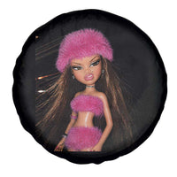 Funny Disgusting Doll Face Meme Spare Tire Cover Expression Hilarious Sarcastic