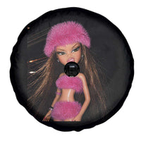 Funny Disgusting Doll Face Meme Spare Tire Cover Expression Hilarious Sarcastic