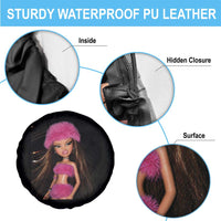 Funny Disgusting Doll Face Meme Spare Tire Cover Expression Hilarious Sarcastic