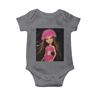 Funny Disgusting Doll Face Meme Baby Onesie Expression Hilarious Sarcastic