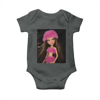 Funny Disgusting Doll Face Meme Baby Onesie Expression Hilarious Sarcastic