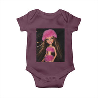 Funny Disgusting Doll Face Meme Baby Onesie Expression Hilarious Sarcastic