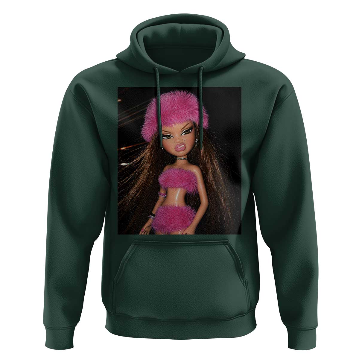 Funny Disgusting Doll Face Meme Hoodie Expression Hilarious Sarcastic