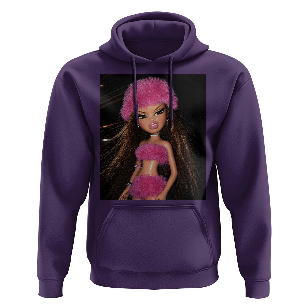 Funny Disgusting Doll Face Meme Hoodie Expression Hilarious Sarcastic