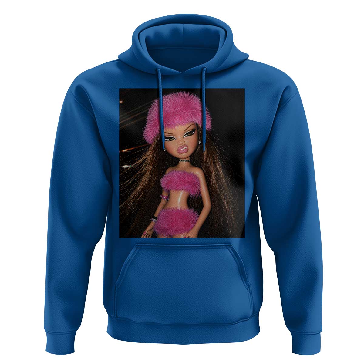 Funny Disgusting Doll Face Meme Hoodie Expression Hilarious Sarcastic
