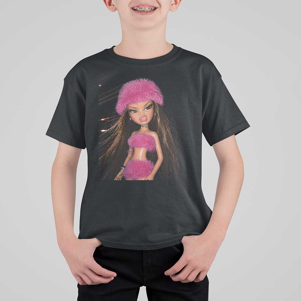Funny Disgusting Doll Face Meme T Shirt For Kid Expression Hilarious Sarcastic