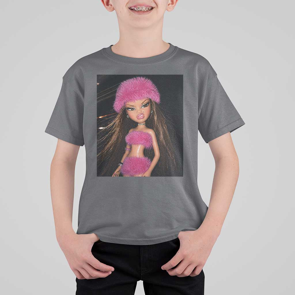 Funny Disgusting Doll Face Meme T Shirt For Kid Expression Hilarious Sarcastic