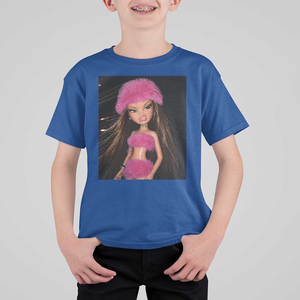 Funny Disgusting Doll Face Meme T Shirt For Kid Expression Hilarious Sarcastic