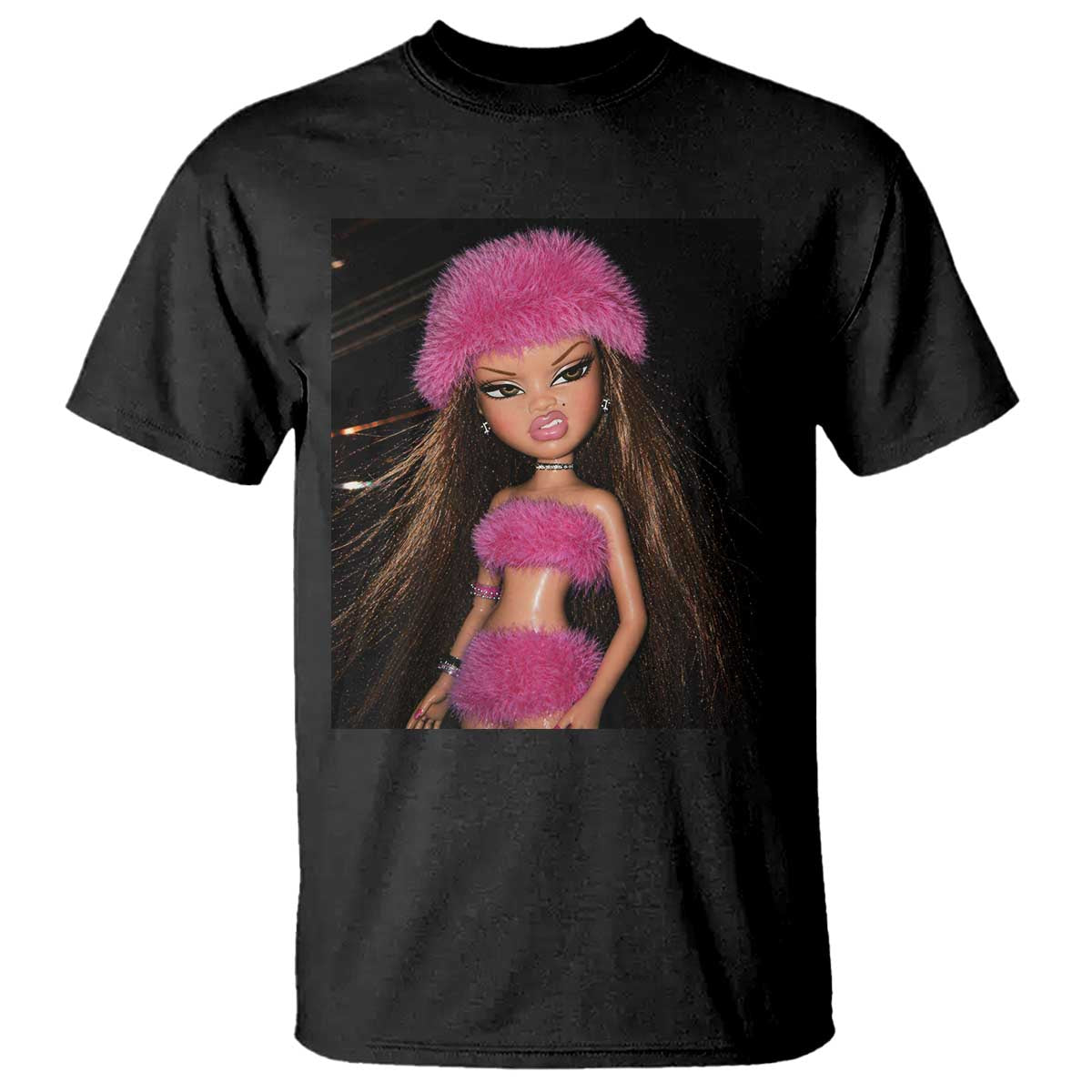 Funny Disgusting Doll Face Meme T Shirt Expression Hilarious Sarcastic