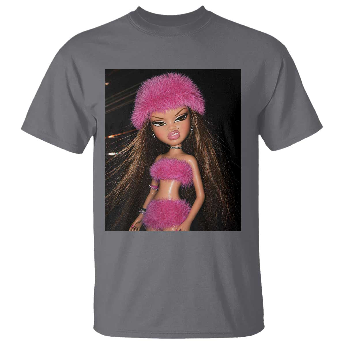 Funny Disgusting Doll Face Meme T Shirt Expression Hilarious Sarcastic