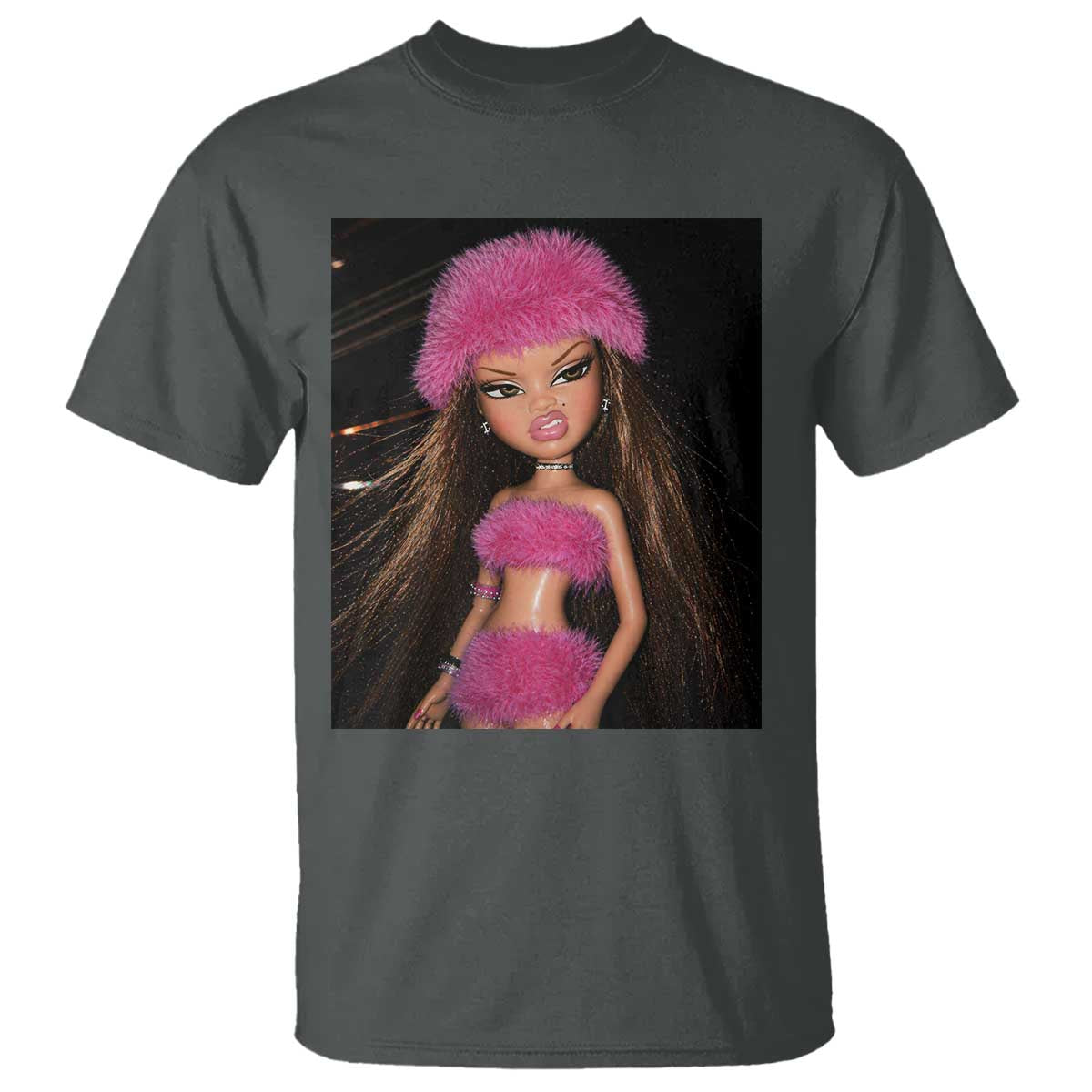 Funny Disgusting Doll Face Meme T Shirt Expression Hilarious Sarcastic