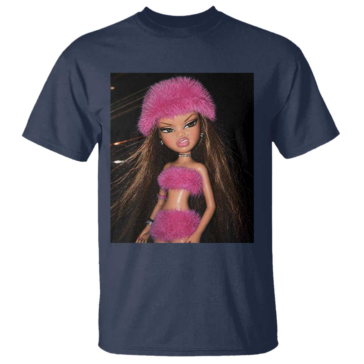 Funny Disgusting Doll Face Meme T Shirt Expression Hilarious Sarcastic