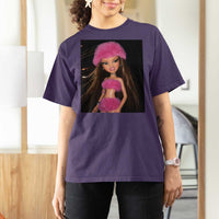 Funny Disgusting Doll Face Meme T Shirt For Women Expression Hilarious Sarcastic