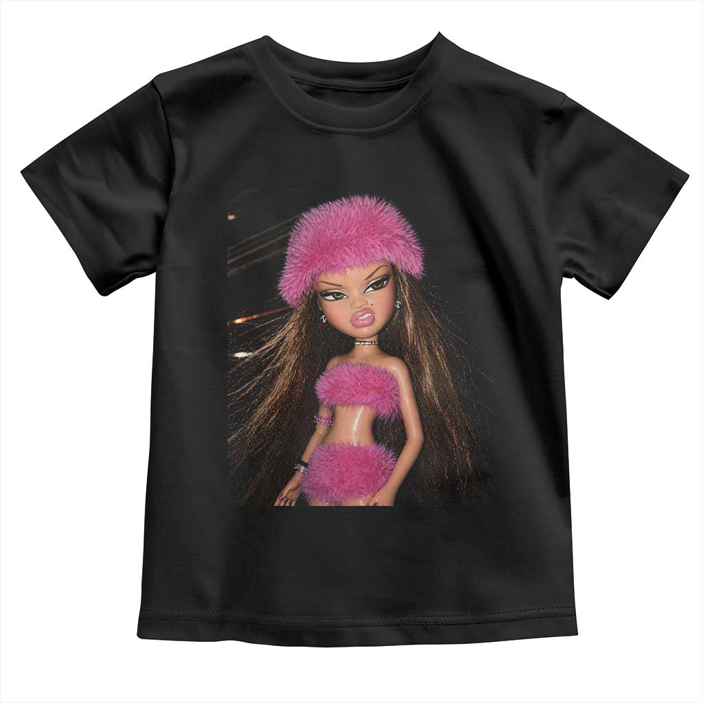 Funny Disgusting Doll Face Meme Toddler T Shirt Expression Hilarious Sarcastic
