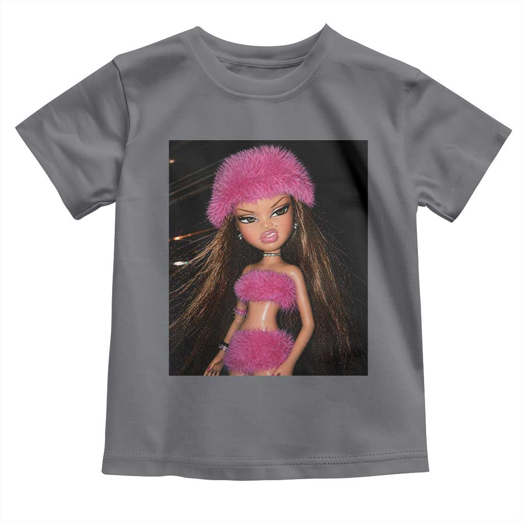 Funny Disgusting Doll Face Meme Toddler T Shirt Expression Hilarious Sarcastic