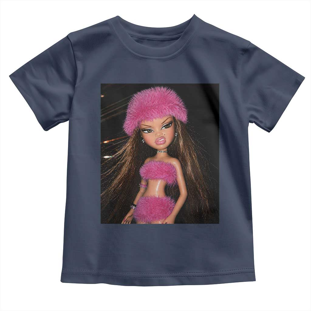 Funny Disgusting Doll Face Meme Toddler T Shirt Expression Hilarious Sarcastic