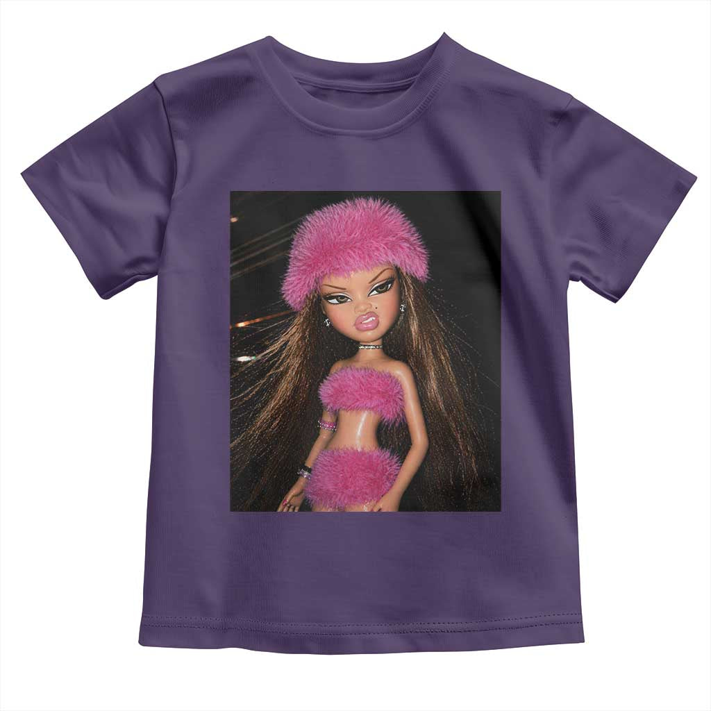 Funny Disgusting Doll Face Meme Toddler T Shirt Expression Hilarious Sarcastic