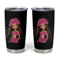 Funny Disgusting Doll Face Meme Tumbler Cup Expression Hilarious Sarcastic