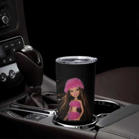 Funny Disgusting Doll Face Meme Tumbler Cup Expression Hilarious Sarcastic