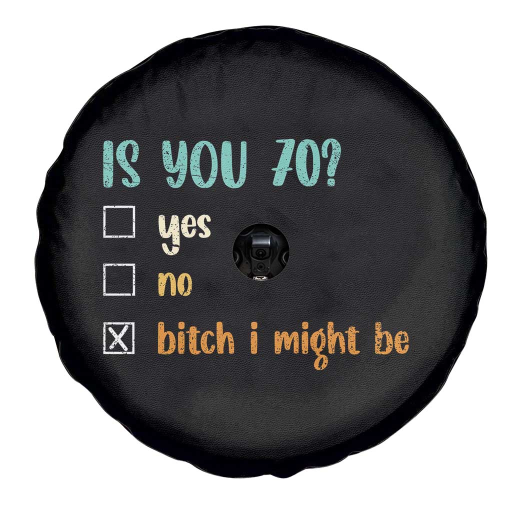 70th Birthday Spare Tire Cover Funny Is You 70 Gift Idea 70 Year Old