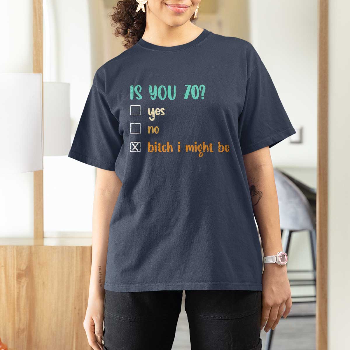 70th Birthday T Shirt For Women Funny Is You 70 Gift Idea 70 Year Old