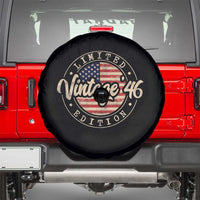 Vintage 1946 Stamp Spare Tire Cover Funny 80th Birthday USA Flag 80 Year Old Bday