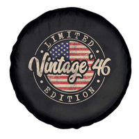 Vintage 1946 Stamp Spare Tire Cover Funny 80th Birthday USA Flag 80 Year Old Bday