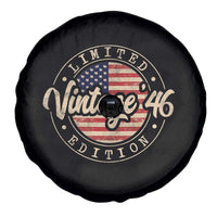 Vintage 1946 Stamp Spare Tire Cover Funny 80th Birthday USA Flag 80 Year Old Bday