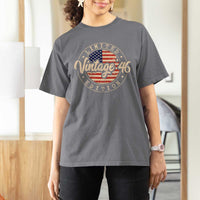 Vintage 1946 Stamp T Shirt For Women Funny 80th Birthday USA Flag 80 Year Old Bday