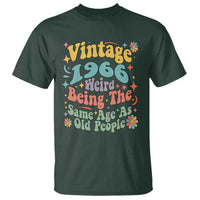 Funny 60th Birthday T Shirt Retro Groovy 1966 Weird Being The Same Age As Old People