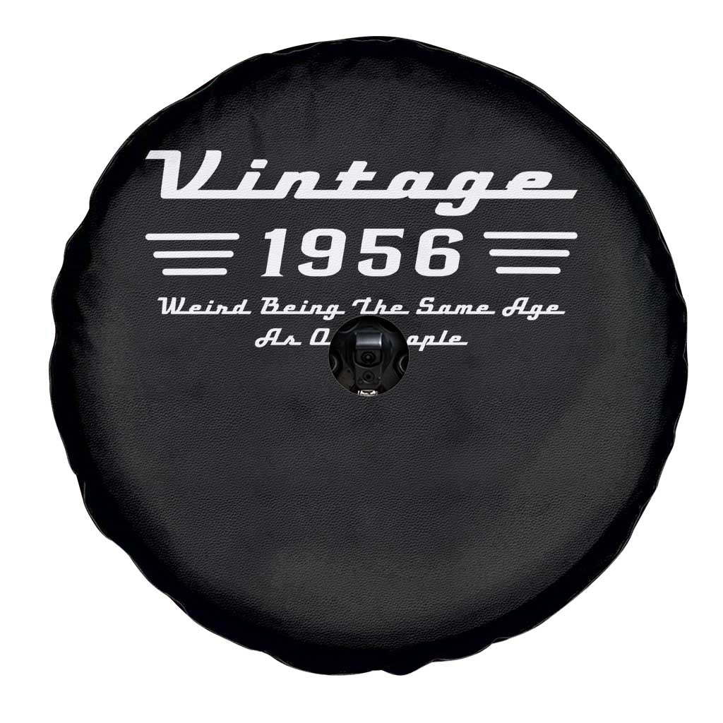 Vintage 70th Birthday Spare Tire Cover 70yr 1956 Weird Being The Same Age As Old People