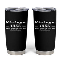 Vintage 70th Birthday Tumbler Cup 70yr 1956 Weird Being The Same Age As Old People