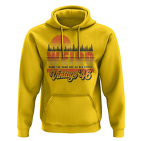 Funny 80th Birthday Hoodie Retro 1946 Weird Being The Same Age As Old People