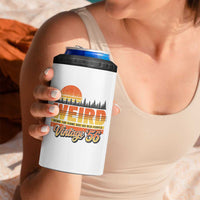 Funny 70th Birthday 4 in 1 Can Cooler Tumbler Retro 1956 Weird Being The Same Age As Old People