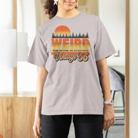 Funny 70th Birthday T Shirt For Women Retro 1956 Weird Being The Same Age As Old People