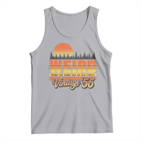 Funny 70th Birthday Tank Top Retro 1956 Weird Being The Same Age As Old People