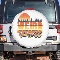 Funny 60th Birthday Spare Tire Cover Retro 1966 Weird Being The Same Age As Old People