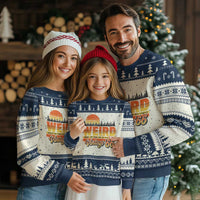 Funny 60th Birthday Ugly Christmas Sweater Retro 1966 Weird Being The Same Age As Old People
