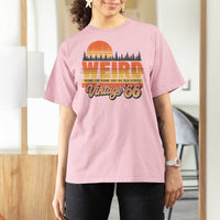 Funny 60th Birthday T Shirt For Women Retro 1966 Weird Being The Same Age As Old People