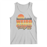 Funny 60th Birthday Tank Top Retro 1966 Weird Being The Same Age As Old People