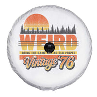 Funny 50th Birthday Spare Tire Cover Retro 1976 Weird Being The Same Age As Old People