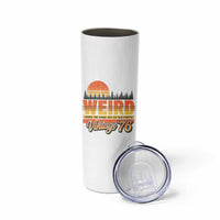 Funny 50th Birthday Skinny Tumbler Retro 1976 Weird Being The Same Age As Old People