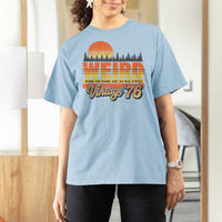 Funny 50th Birthday T Shirt For Women Retro 1976 Weird Being The Same Age As Old People