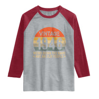 80th Birthday Raglan Shirt Retro 1946 Weird Being The Same Age As Old People