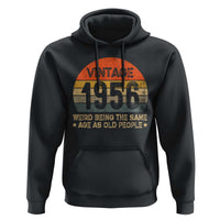70th Birthday Hoodie Retro 1956 Weird Being The Same Age As Old People