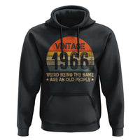 60th Birthday Hoodie Retro 1966 Weird Being The Same Age As Old People