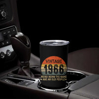 60th Birthday Tumbler Cup Retro 1966 Weird Being The Same Age As Old People