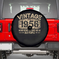 70th Birthday Gift For Men Spare Tire Cover Retro Camo 1956 Weird Being The Same Age As Old People