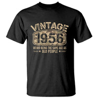 70th Birthday Gift For Men T Shirt Retro Camo 1956 Weird Being The Same Age As Old People